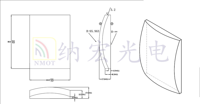 柱面透镜图例